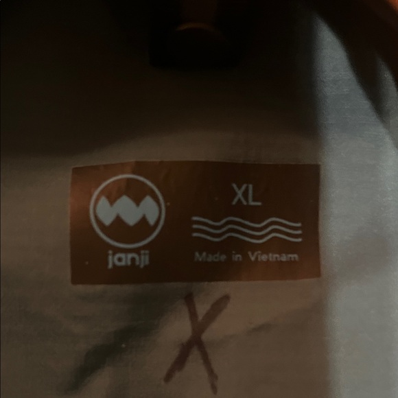 Janji woMen's Dusty Blue Raincoat with Yellow Zipper - Picture 2 of 4